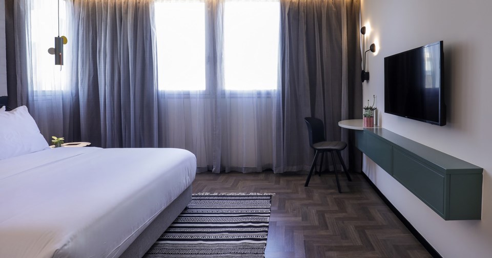 Room's bed - Muse Hotel Tel Aviv