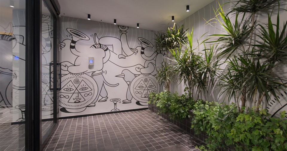 Hotel's entrance - Muse Hotel Tel Aviv